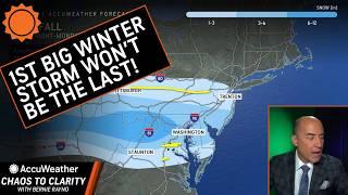 Jan. 2: Chaos to Clarity: 1st Big Winter Storm Won't be the Last!