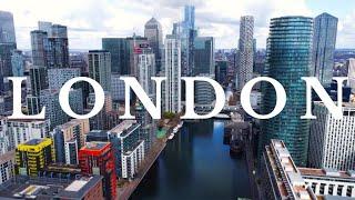 [4K] London City by Drone | 1 Hour | Relaxing