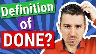 Definition of Done (deutsch) - Ist alles fertig?