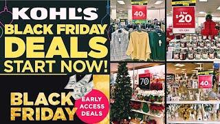 Kohl's BEST Black Friday DEALS EVER!! Prices for ALL BUDGETS!! Christmas presents/Shop With Me!!