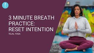 3 minute (Full) Reset Breath Practice with Tejal