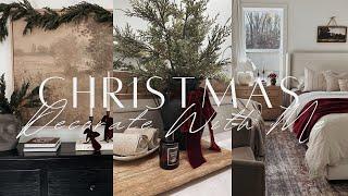 2024 Christmas Decorate With Me | Part 2 | Primary Bed and Bath Room | Decorating Ideas ️