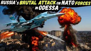 ODESSA on FIRE: RUSSIA Wiped Out NATO Joint Coordination HQ, along with FRENCH and BRITISH Officers