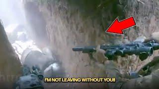 Army Ranger Sacrifices Himself For His Brothers (*MATURE AUDIENCES ONLY*) Combat Footage