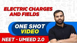 ELECTRIC CHARGES AND FIELDS in 1 Shot : All Concepts, Tricks & PYQs | NEET Crash Course | UMEED 2.0