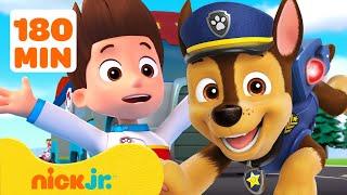 PAW Patrol's Chase is On The Case Best Moments! #4 w/ Ryder ⭐️ 180 Minutes | Nick Jr.