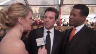 Jon Tenney and Corey Reynolds at The SAG Awards Red Carpet 2010