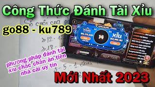 cách bắt cầu tài xỉu go88, sunwin, ku789 chắc chắn 100% ăn tiền | công thức đánh tài xỉu mới nhất