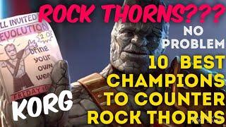 MCOC - How to defeat Korg - 10-Champions can counter Rock Thorns