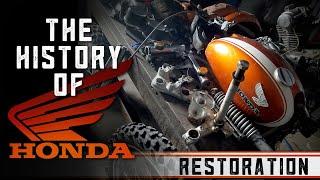 The Restoration of A 1972 Honda SL125 and... THE HISTORY OF HONDA