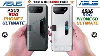 Asus ROG Phone 6D Ultimate Vs Asus ROG Phone 7 Ultimate  @techcollar