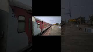 130kmph high speed action ️. WAP-7 leads Howrah Rajdhani 