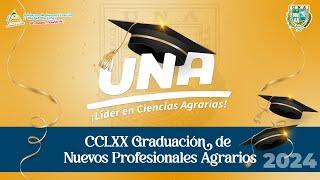 Graduación de profesionales UNA 2024