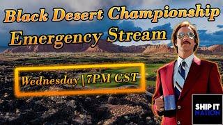 The Black Desert | Emergency Stream | PGA DFS | DraftKings Strategy | Ship It Nation