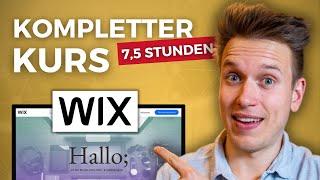 Wix Website erstellen: Kompletter Einsteiger-Kurs 2025