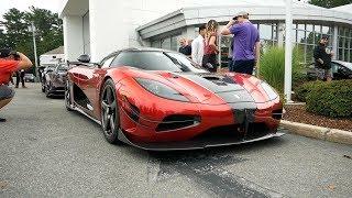 McLaren Boston Cars and Coffee - Agera XS, Huayra BC, Senna + More