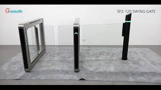 Slimmest Speed Gate Turnstile | Swing Barrier | SFZ-120