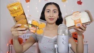 ASMR~Trying Fall Foods!! 