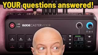 RØDECaster Video Pro — Your Questions Answered! (RODECaster, if you prefer)