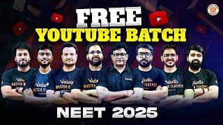 FREE YOUTUBE BATCH SMART ONE SHOT 2.0 | NEET 2025 -  SANKALP NEET VEDANTU