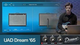 Introducing UAD Dream ‘65 Reverb Amplifier