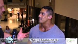 Chris Santamaria at the 2015 IFBB North Americans