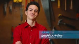 Julian's Success Story | Mitchell High School | Careers in Construction