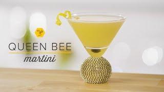 How to Make the Queen Bee Martini with Grey Goose Vodka & Elderflower Liqueur  #CocktailRecipe