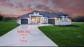 1 Acre Dream Home!!!!!! Only in Texas $886K