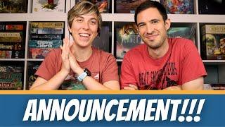EXCITING CHANNEL ANNOUNCEMENT!!! | Board Game Perspective