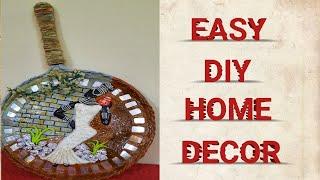 Home Decor DIY with old pan || How to upcycle a old  pan