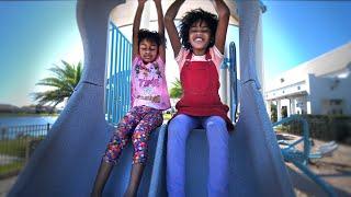 Naiah and Elli: Sibling Rivalry at the Playground
