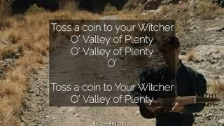 The Witcher - Toss a coin to your witcher (Lyrics)