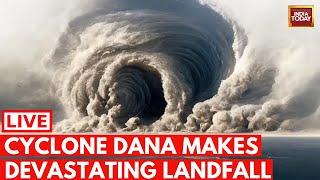 Cyclone Dana Live Updates: One Dead In West Bengal, Waterlogging Brings Kolkata To A Halt