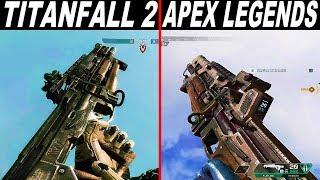 Apex Legends vs Titanfall 2 - Weapons Comparison