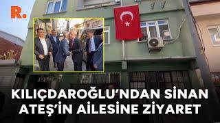 Kemal Kılıçdaroğlu, Sinan Ateş'in annesini Bursa'daki evinde ziyaret etti