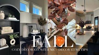 FALL DECORATE WITH ME 2024 | COZY FALL DECOR IDEAS