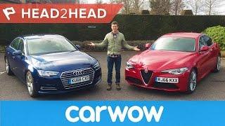 Alfa Giulia vs Audi A4 - can Italy beat Germany's finest? | Head2Head