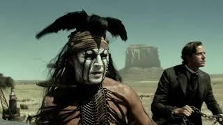 Most creative movie scenes from The Lone Ranger (2013)