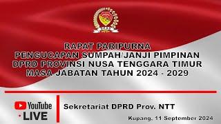 RAPAT PARIPURNA KE-16 PADA MASA PERSIDANGAN I TS. 2024-2025