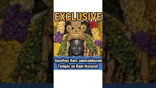 Ram Navami celebrations at Ram Janmabhoomi Ayodhya! #ramnavami #rammandir #rammandirstatus #ram