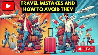 Don't Make THESE Travel Mistakes! - Here's How to Avoid Them [LIVE]