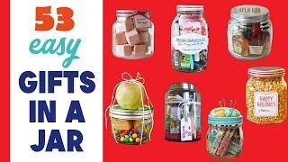 Gifts In A Jar | 53 Mason Jars Gifts for Quick and Easy Presents