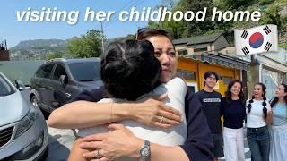 bringing my mom back to KOREA for the FIRST TIME since she left at 12 years old