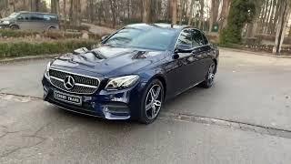 Mercedes-Benz E class W 213 AMG line прокат аренда авто с водителем без водителя в Киеве