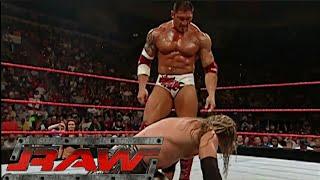 Batista vs Edge World Heavyweight Championship Match RAW May 23,2005