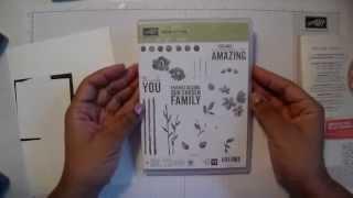 Stampin Up Painted Petals Tutorial