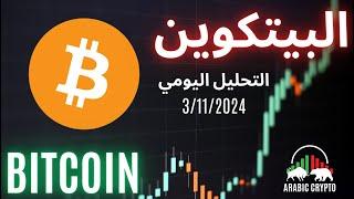 بيتكوين (BTC): تحليل البيتكوين اليوم باستخدام موجات إليوت 3.11.2024