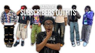 Rating My Subscribers BEST OUTFITS *Part 3*!