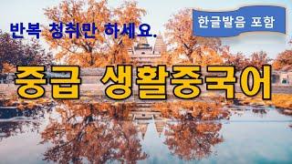 중급 중국어 / 반복 쉐도잉 해 주세요.